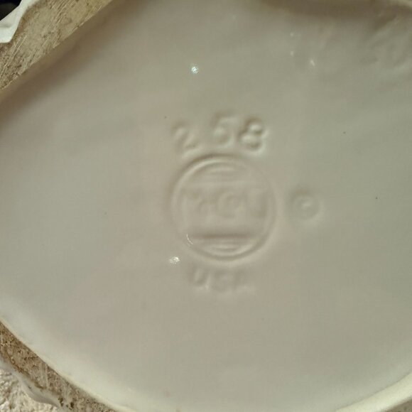 1960's VINTAGE McCoy White Rooster Cookie Jar  $50 - Picture 6 of 6